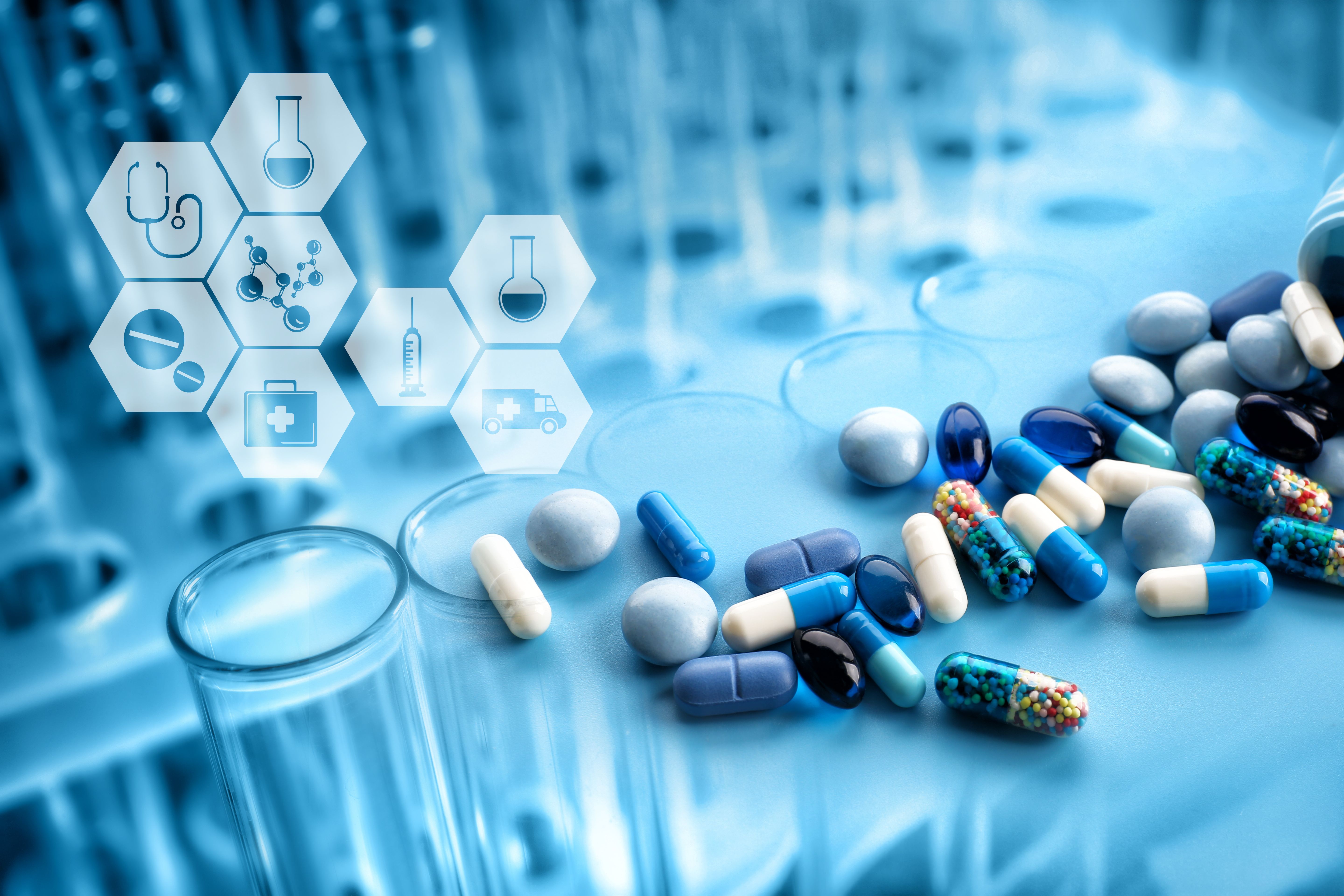 Pharmacy interior