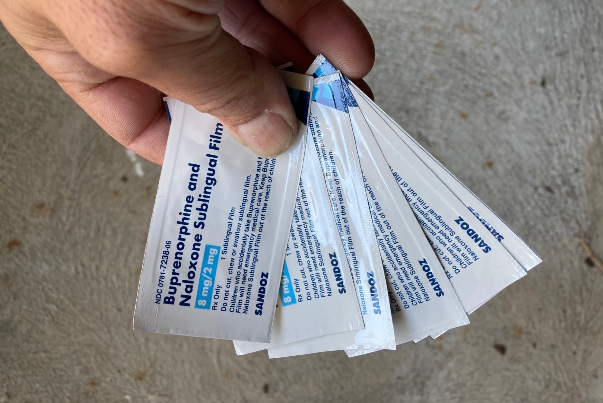 Buprenorphine/Naloxone 8mg/2mg