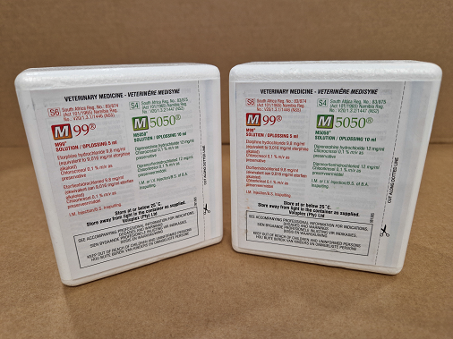 Etorphine HCL M99 10mg/ml - 10 Vials