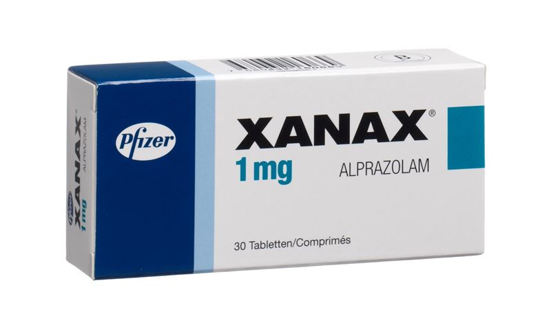 Xanax 1mg Alprazolam for Anxiety and Panic Disorders